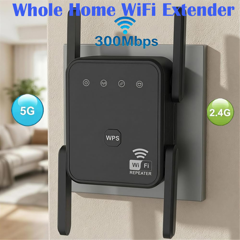 2026 New WiFi Repeater 300Mbps - Wifi Range Extender ulasan dan harga