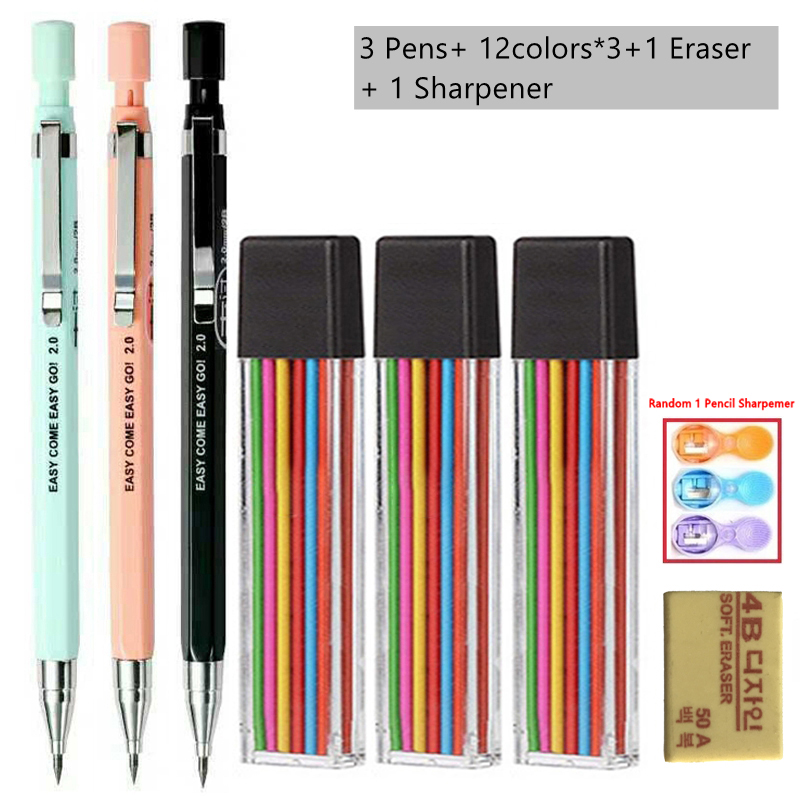 2.0mm Mechanical Pencil With B - Office Technician ulasan dan harga