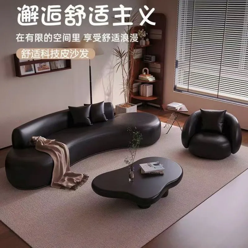 for Curved Sofa Small Apartmen - Office Tech Room ulasan dan harga