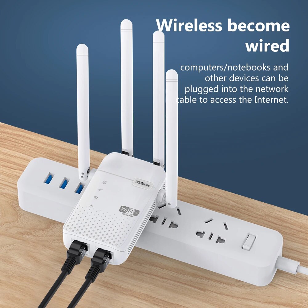 300Mbps Wireless WiFi Repeater - Wifi Range Extender ulasan dan harga