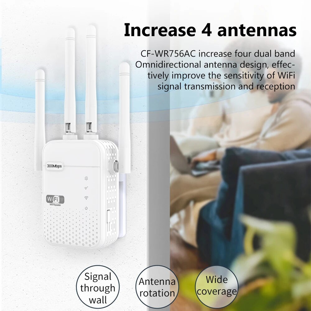 300Mbps Wireless WiFi Repeater - Wifi Range Extender ulasan dan harga