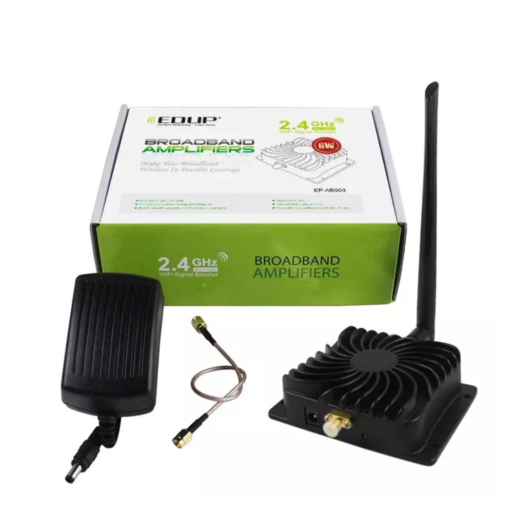 EDUP AB003 8W WiFi Booster 2.4 - Wifi Range Extender ulasan dan harga