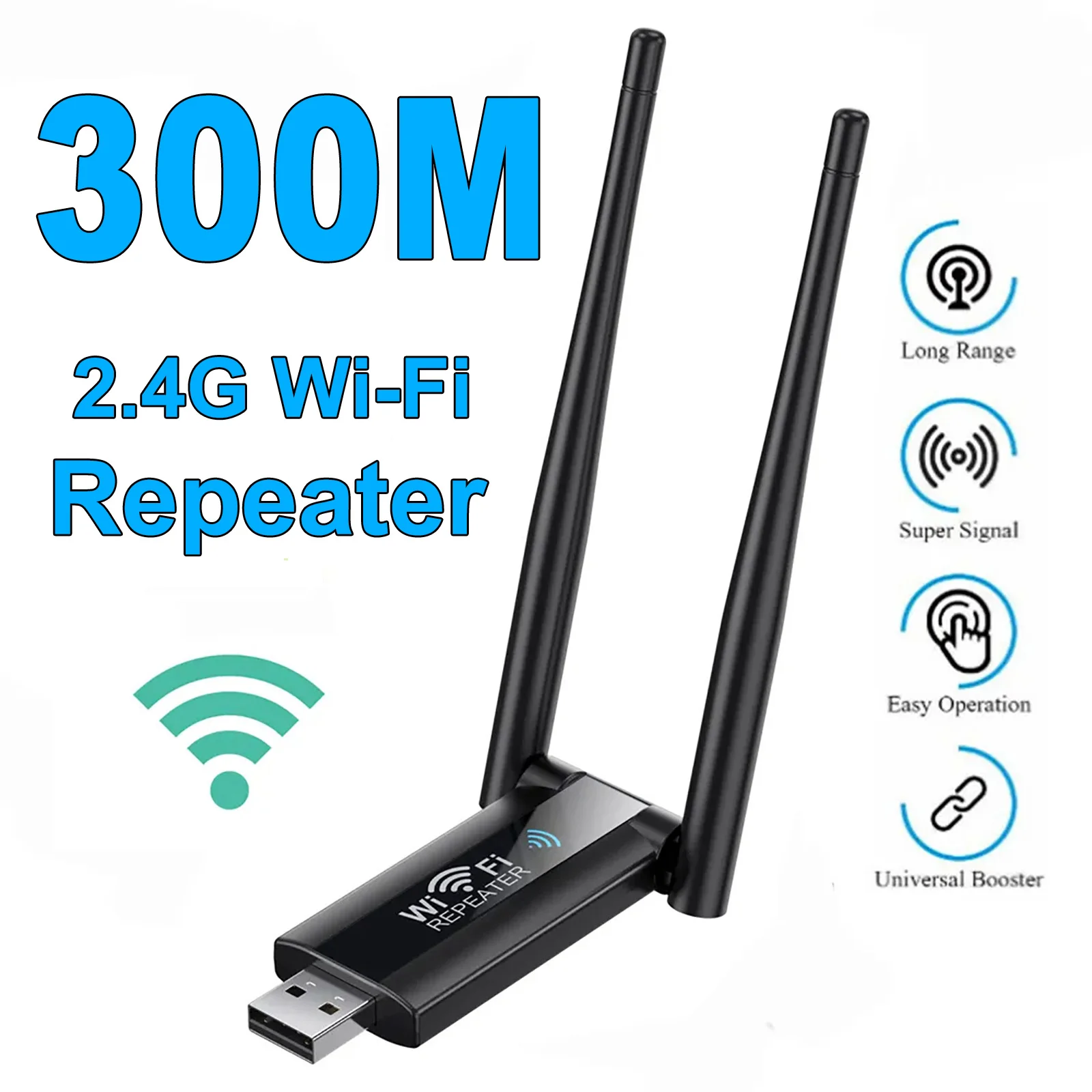KEBIDUMEI 300Mbps USB Wireless - Wifi Range Extender ulasan dan harga