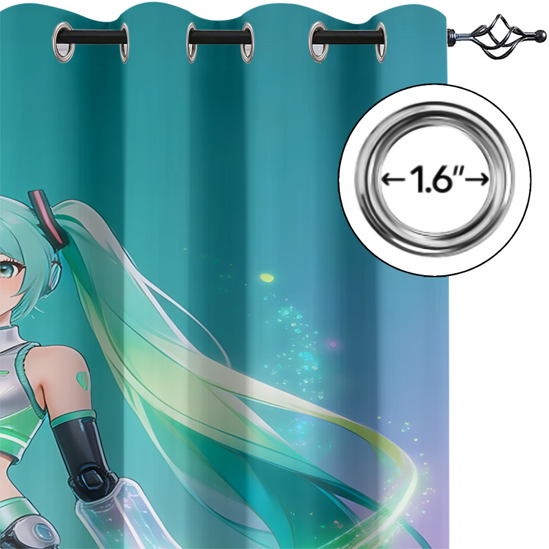 2Pcs Hatsune Miku Futuristic T - Office Tech Room ulasan dan harga