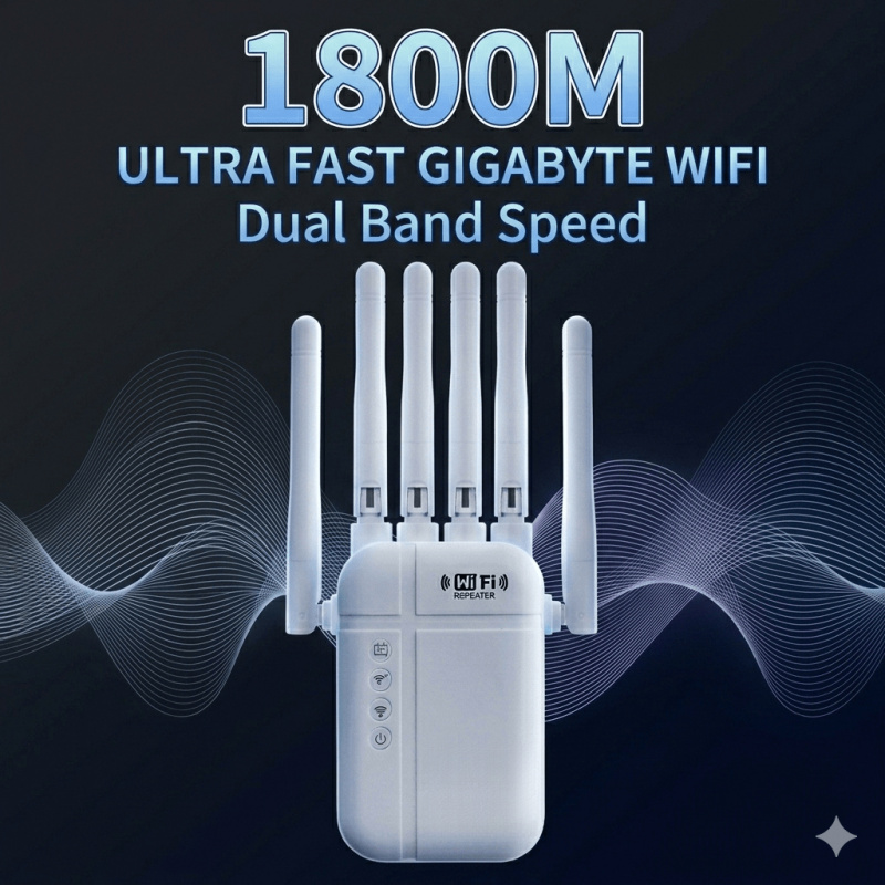 Regaton WiFi 6 Extender 1800Mb - Wifi Range Extender ulasan dan harga