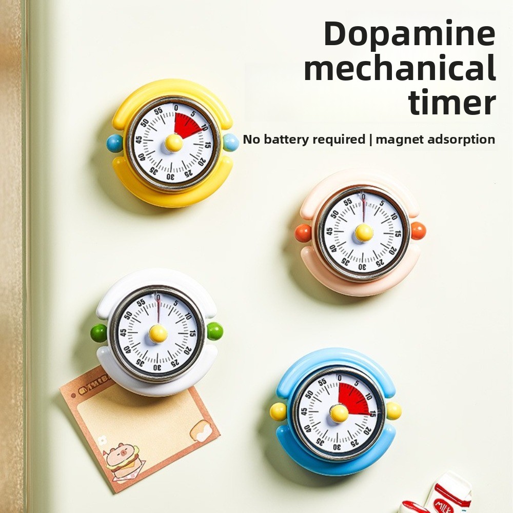 60Min Mechanical Visual Timer  - Office Technician ulasan dan harga